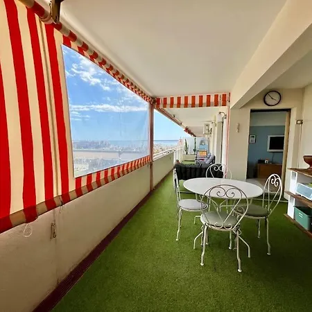 Magnifique 2p Vue Terrasse Parking * 胡安莱潘
