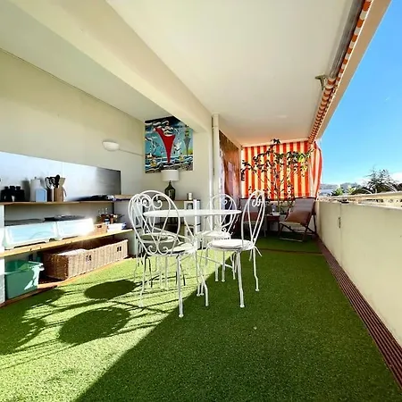 Magnifique 2p Vue Terrasse Parking 公寓